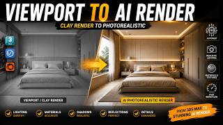 Viewport to AI Render | Create Photorealistic Interior Visualizations in Minutes