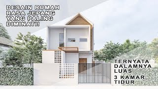 Gak Murahan Desain Rumah 8X16 Lega Banget Japan Style House