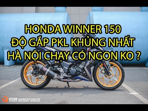 Video Honda Winner 150 độ gắp PKL khủng nhất Hà Nội ! Có... - youtube