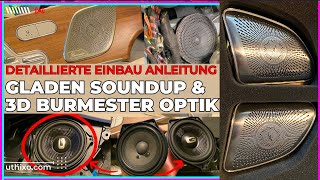 Mercedes Gle 167 | 3D Burmester & Gladen Soundup Ga-Su-Mb-167-Basic | Einbau Anleitung Soundsystem