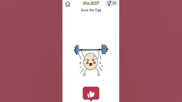 Brain Out Level 207 / No.207 – Save the egg 🥚#brainout  #mobilegame #games #shorts #puzzlegame