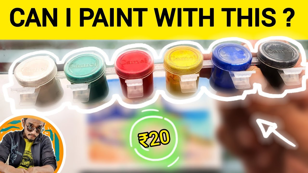 Cheap Watercolor Paint Watercolor Painting Demo YouTube