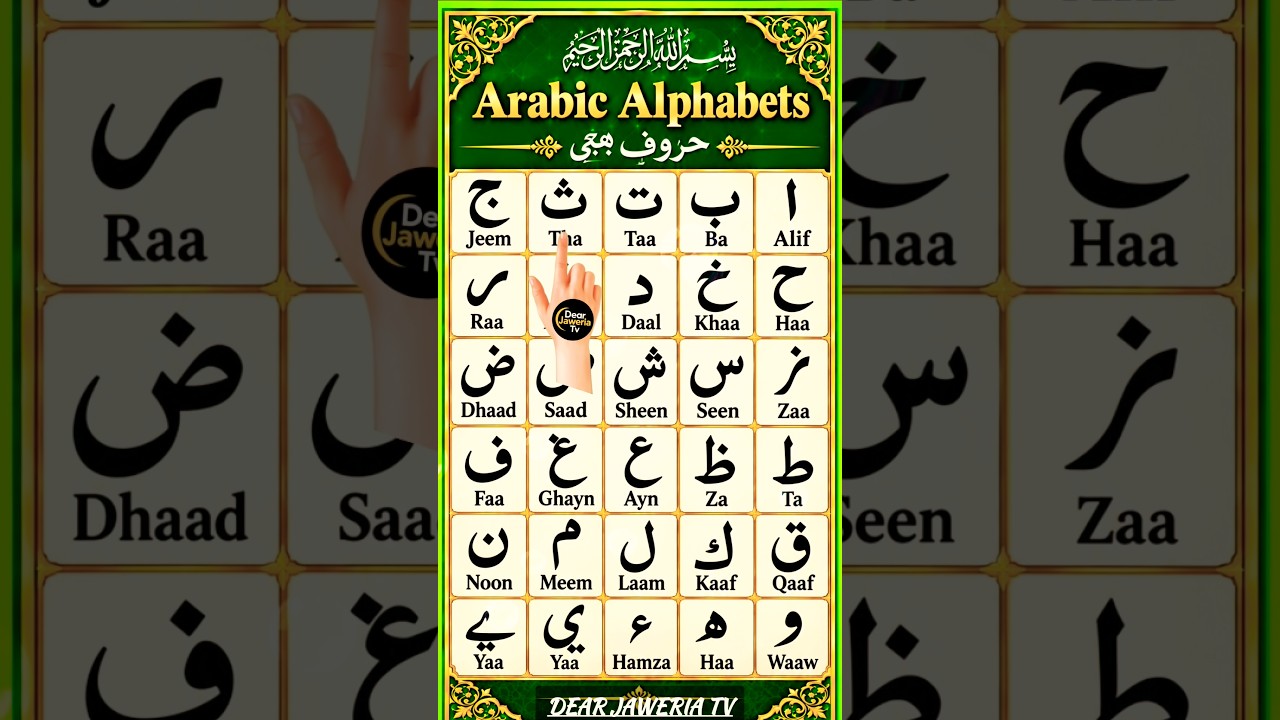 Arabic Letters Alifun Baa taaun saa | Beautiful Recitation of Arabic Letters #madniqaida #shorts