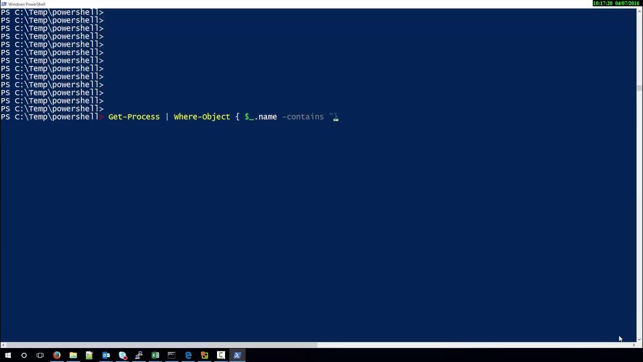 Powershell logical operator -contains - YouTube image.