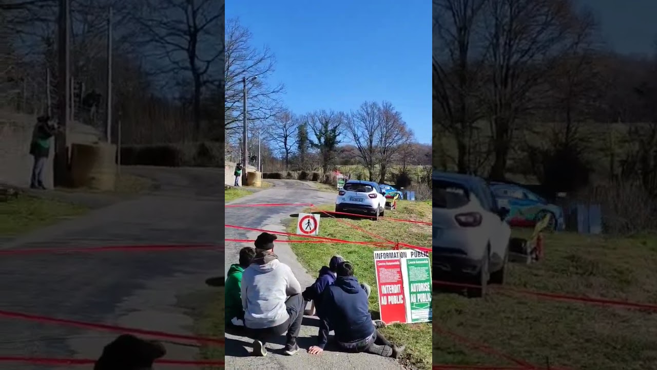 Alpine A110 FRGT - Matthieu Vaxivière Rallye Jean Pierre Champeau 2023