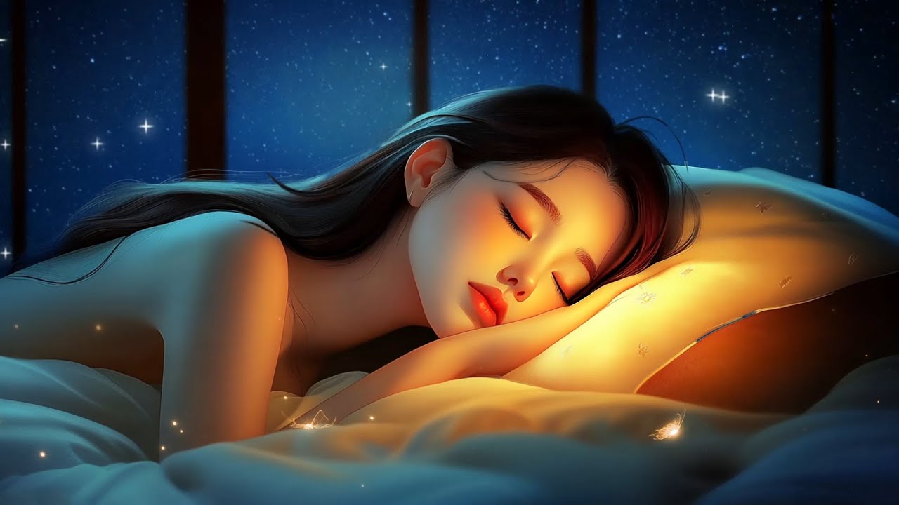 Спокойный сон МГНОВЕННО в течение 3 минут | Успокойте свой разум, сделайте массаж мозга во время ...