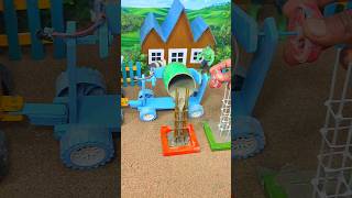 🔥 Real Working Mini Cement Mixer Machine 🚜 | DIY Tractor Construction #shorts #youtubeshorts
