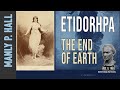 Rare manly p hall etidorhpa  the end of earth