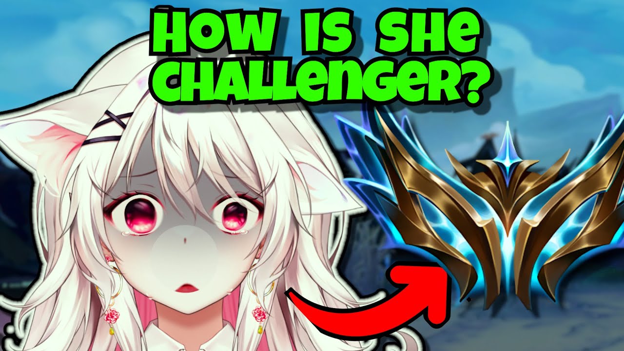 How did this Vtuber hit Challenger?