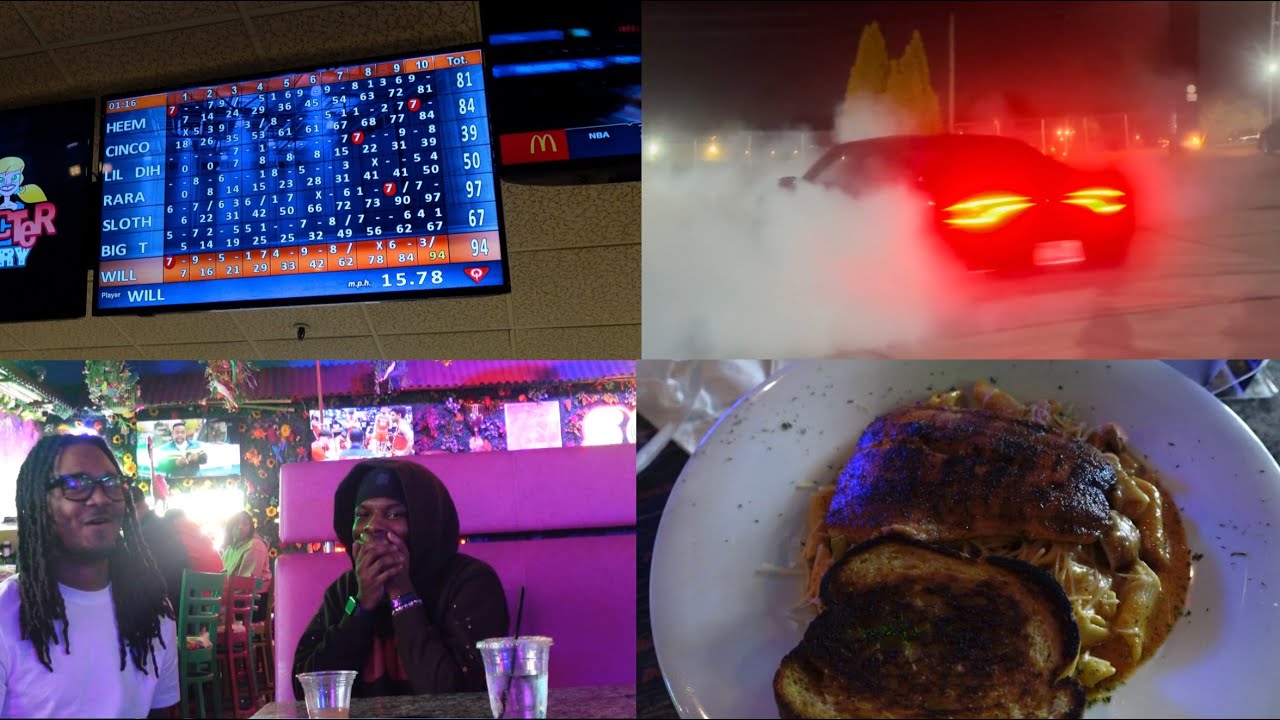 WEEKEND IN MY LIFE + OUT TO EAT + BOWLING + CAR MEET 