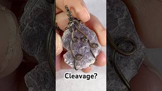 Don’t identify minerals by color! Lepidolite - Mini Geology Lesson #shorts
