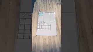 Easy & Simple To-do List/Tracking Whiteboard - 2 Minute Tuesday #productivity  #shorts