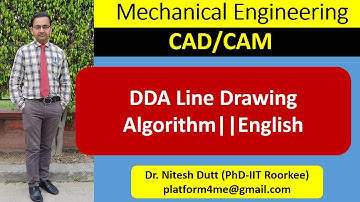 B.Tech||ME||CAD/CAM||DDA Line Drawing Algorithm||English