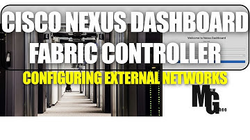 Cisco NDFC VXLAN EVPN Multi-site & EVE-NG - Configuring External Networks (WAN)