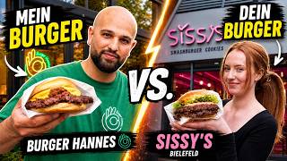 DEIN BURGER VS MEIN BURGER  Sissy's Burger mit Burger Hannes am Grill! 🍔