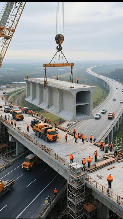 Cables Snap — Bridge Falls Like a Rock! #construction #fail #bridge #engineering