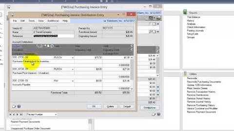 Creating and receiving a Drop ship PO Microsoft Dynamics GP