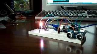 Arduino Rgb Led Color Change Using Ultrasonic Sensor With Code