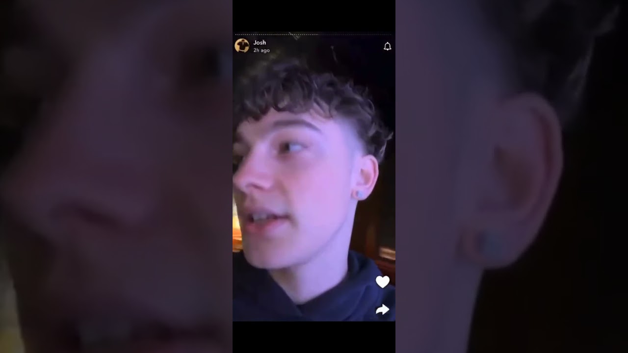 Snapchat story from Josh Olliver 