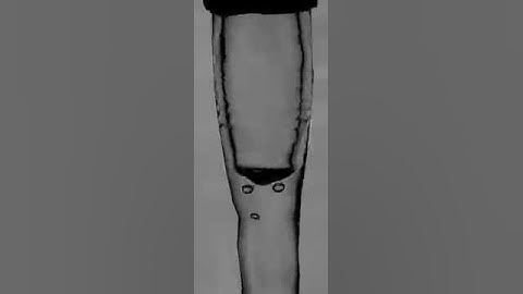 Annular jet of aqueous corn syrup with (surprise) antibubble breakup