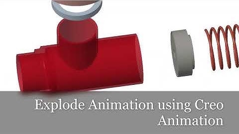 Creo Assembly Explode Animation
