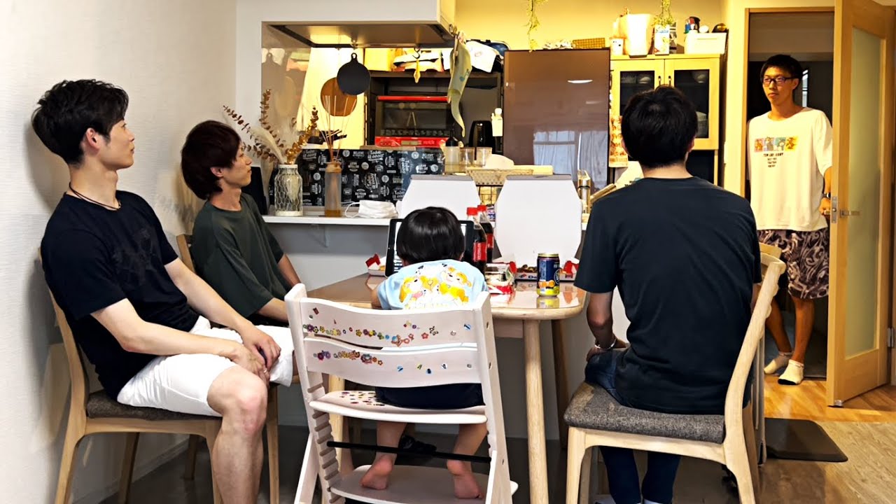 わったがコンビニに行ってる間に家凸してピザパーティーしてみた