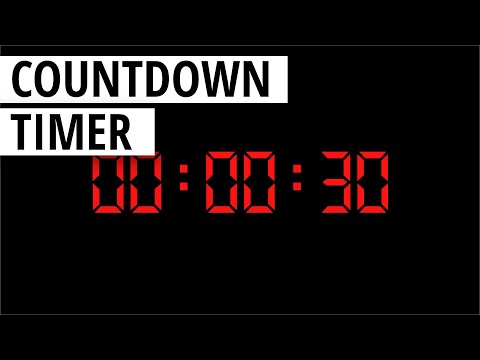 30 Seconds Countdown Timer