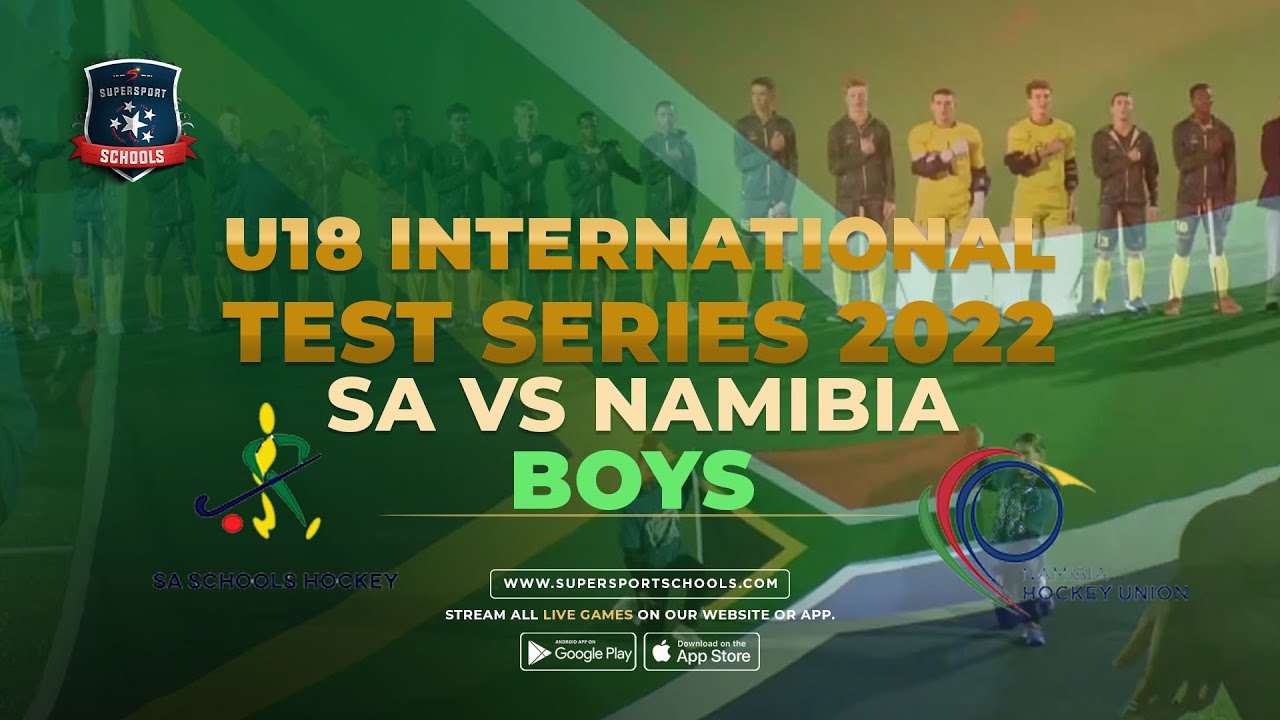HOCKEY: U18 BOYS - SA XI VS NAMIBIA XI 1ST TEST