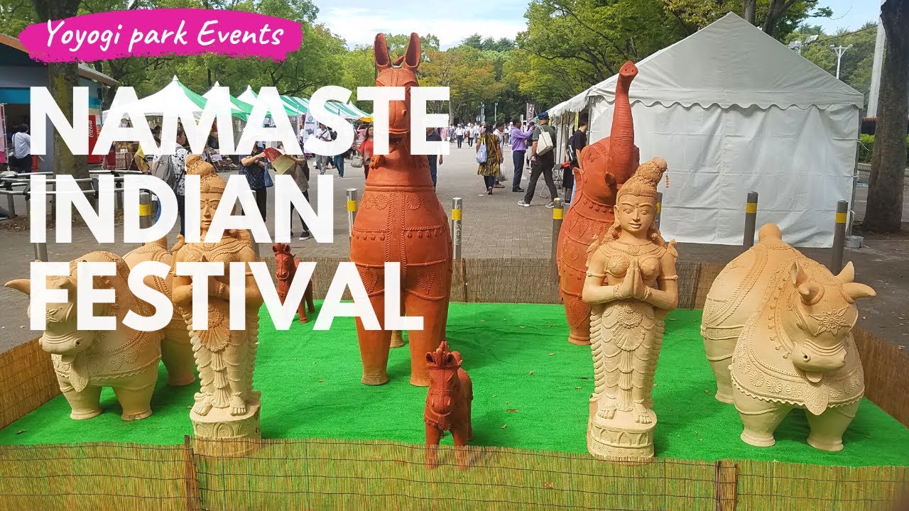 YOYOGI PARK EVENTS | NAMASTE INDIA - YouTube