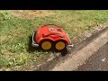 Robot wr10  wolf jardin en action