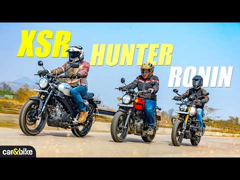 Yamaha XSR 155 vs Royal Enfield Hunter 350 vs TVS Ronin 225 | कौन सी Bike लेनी चाहिए?