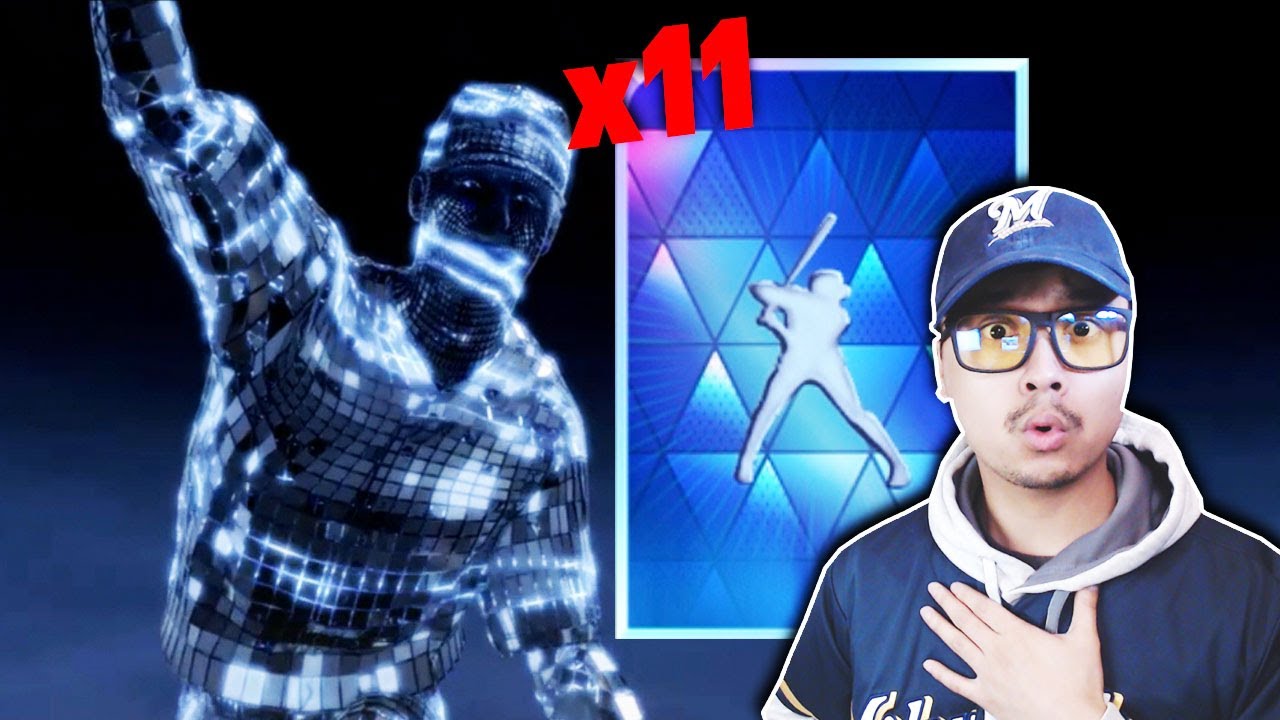 we pulled 11 DIAMONDS in less than 100 Standard Packs! MLB The Show 20