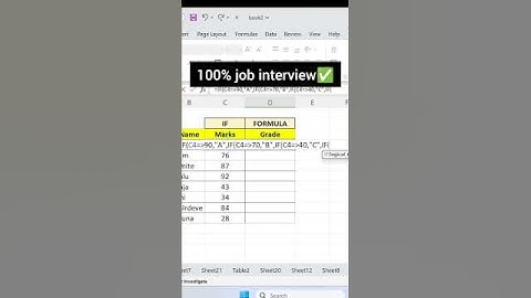 Advanced Excel: Using IF Function with Multiple Conditions