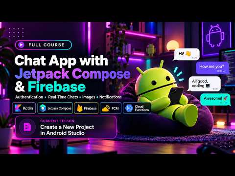 Create a New Project in Android Studio | Chat App with Jetpack Compose