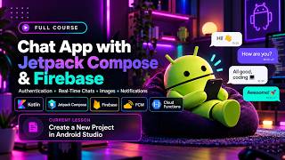 Create a New Project in Android Studio | Chat App with Jetpack Compose Update