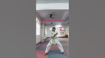 3 types of karate blocks