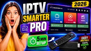 🔥 How to Install IPTV Smarters Pro on Firestick (2026) | Easy Setup Guide