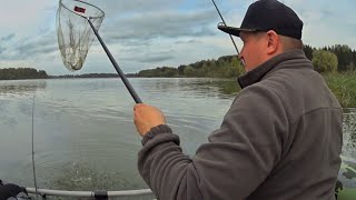 картинка: ФИДЕР С ЛОДКИ. РЫБАЛКА ОСЕНЬЮ НА ВОДОХРАНИЛИЩЕ.