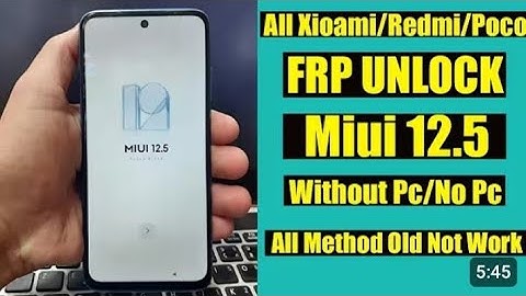 Poco M2 Pro Frp Bypass MIUI 12 Android 10 Without PC 2021 