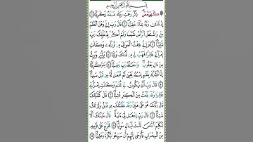 سورة مريم برواية قالون