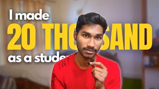 I Made 20K in 20 Days as a College Student ft@TharunSpeaks