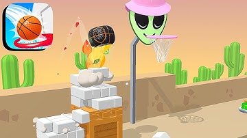 Bounce Dunk ​- All Levels Gameplay Android,ios (Part 106)