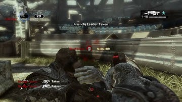Gears of War 3 Multiplayer Beta - Capture the Leader: Thrashball