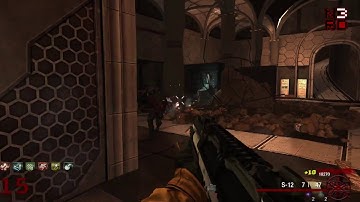 CoD WaW: Custom Zombie Map Recontamination SOLO part 2 (PC) ᴴᴰ