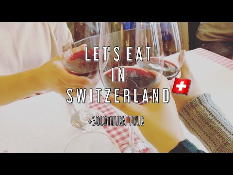 Food Trip in Switzerland + Solothurn || Travel Vlog