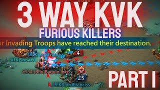 Lords Mobile 3 Way Kvk - Party Begins