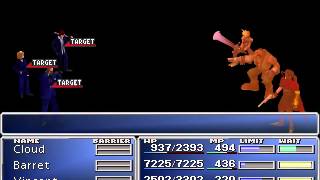 Lets Play FF7 Boss #32 - The Turks (Taking Everything)