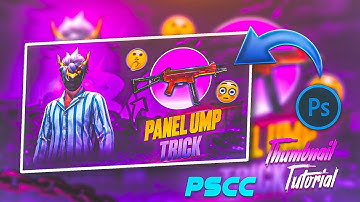 PSCC Free Fire Thumbnail Editing – Step by Step Guide!||Pixxzen||