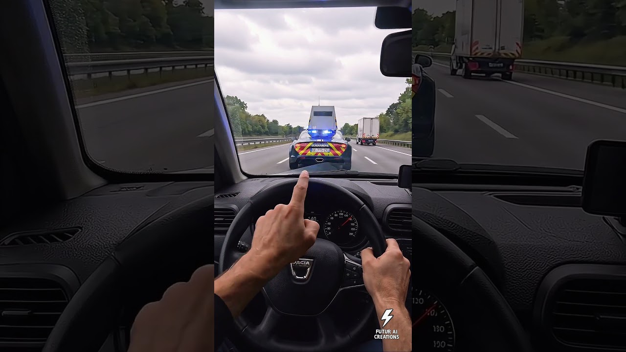 Il découvre un radar SUR une Alpine de la gendarmerie 😭