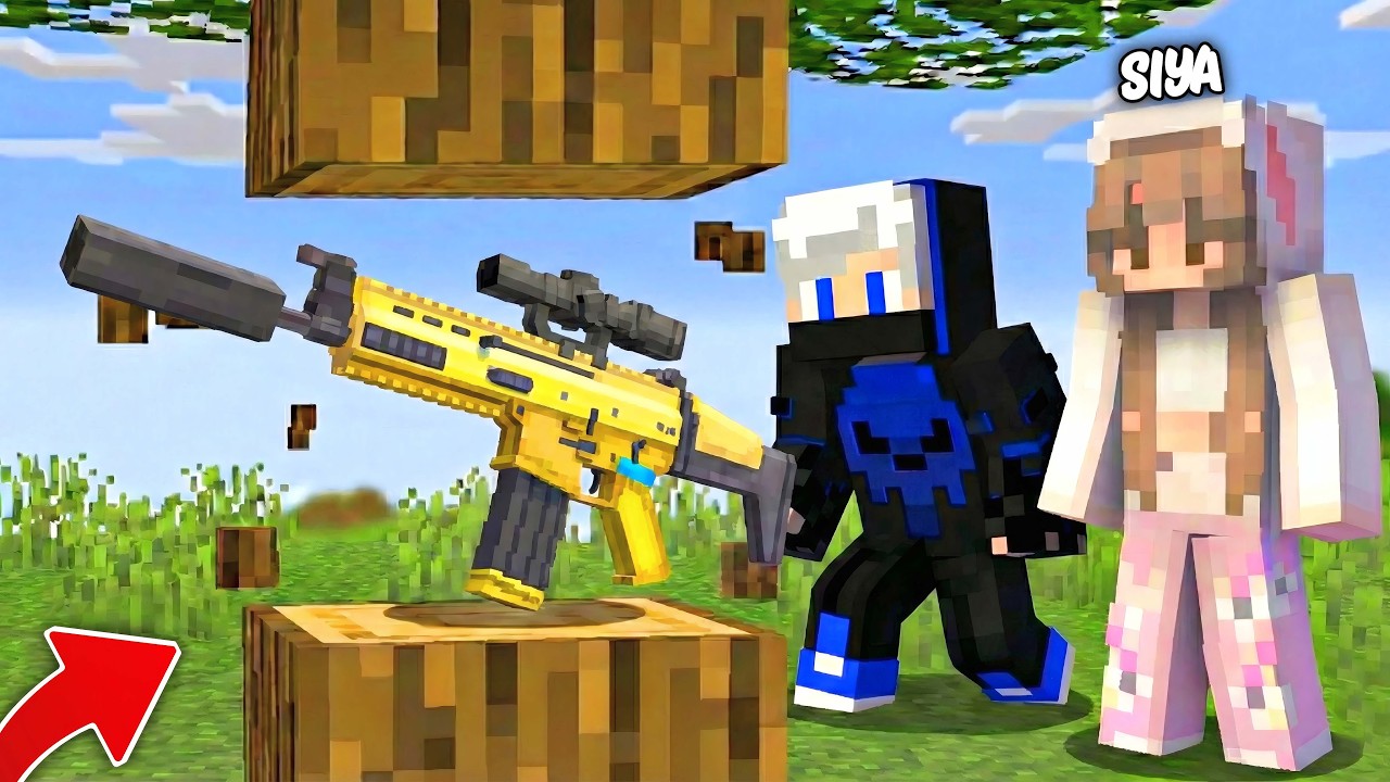 Minecraft, But All Drops Are Guns...